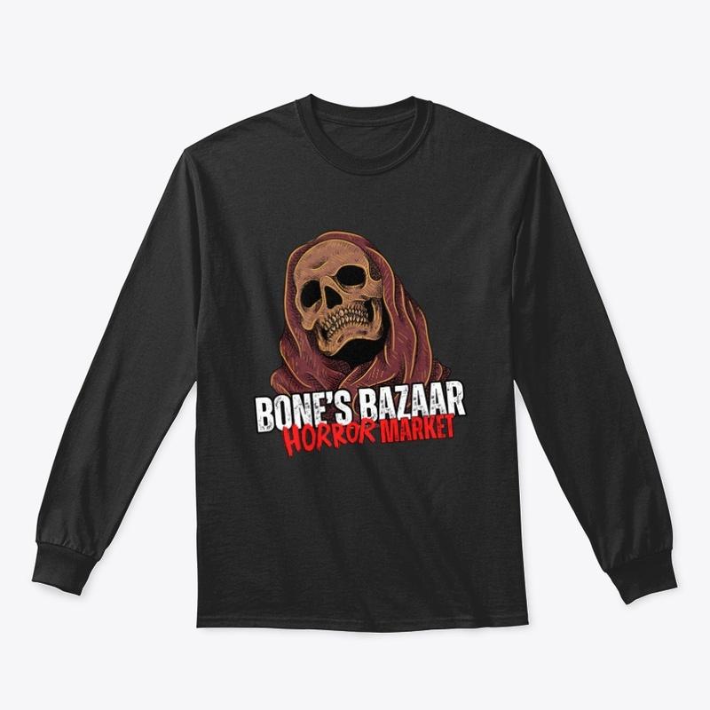 Bone's Bazaar Horror Market Logo Shirts